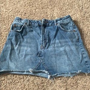 Denim skirt!